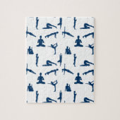 Yoga-Posen Puzzle (Vertikal)