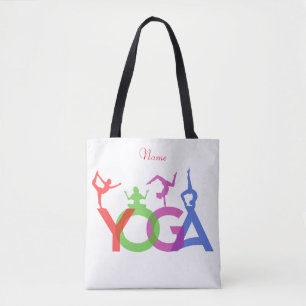 Yoga Posen Silhouetten Thunder_Cove Tasche