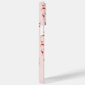 Yoga Posen Spaß & Niedlich Rosa Personalisiert Case-Mate iPhone Hülle (Rückseite / Rechts)