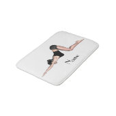 Yoga Posen Thunder_Cove Badematte (Schrägansicht)