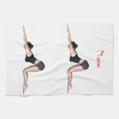 Yoga Posen Thunder_Cove Geschirrtuch (Horizontal)