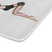 Yoga Posen Thunder_Cove Schneidebrett (Ecke)