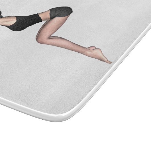 Yoga Posen Thunder_Cove Schneidebrett (Ecke)