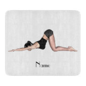 Yoga Posen Thunder_Cove Schneidebrett (Vorderseite)
