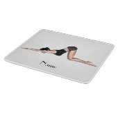Yoga Posen Thunder_Cove Schneidebrett (Ecke)