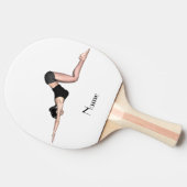 Yoga Posen Thunder_Cove Tischtennis Schläger (Seitenansicht)