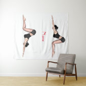 Yoga Posen Thunder_Cove Wandteppich (Beispiel (Horizontal))