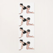 Yoga Posen Thunder_Cove Yogamatte (Rückseite)