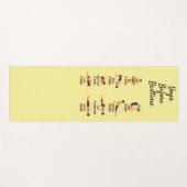 Yoga-Posen vor dem Weck Yogamatte (Vorderseite (Horizontal))