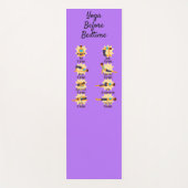 Yoga-Posen vor dem Weck Yogamatte (Vorderseite)