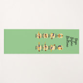 Yoga-Posen vor dem Weck Yogamatte (Vorderseite (Horizontal))