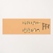 Yoga-Posen vor dem Weck Yogamatte (Vorderseite (Horizontal))