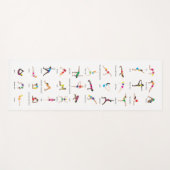 Yoga Posen Yoga Mat Yogamatte (Vorderseite (Horizontal))