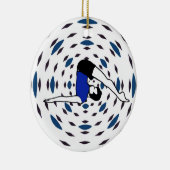 Yoga Posen - Yoga Xmas Ornamente (Rechts)