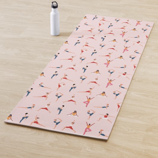 Yoga-Posen Yogamatte (Beispiel)
