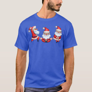 Yoga Posen Yogi Weihnachten Weihnachtsmann Weihnac T-Shirt