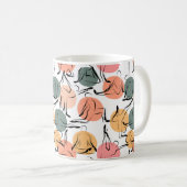 Yoga poses pattern | Yoga seamless pattern 13 Kaffeetasse (VorderseiteRechts)