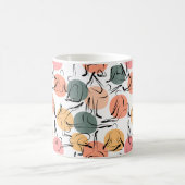 Yoga poses pattern | Yoga seamless pattern 13 Kaffeetasse (Mittel)
