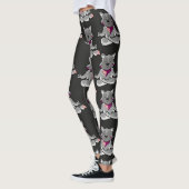 Yoga poses pattern | Yoga seamless pattern 19 Leggings (Links)