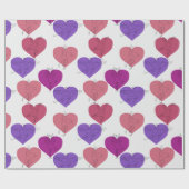 Yoga-Poses Yoga seamless pattern 1 Geschenkpapier (Flach)
