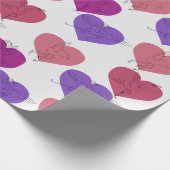 Yoga-Poses Yoga seamless pattern 1 Geschenkpapier (Ecke)
