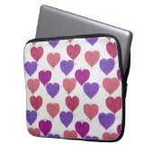 Yoga-Poses Yoga seamless pattern 1 Laptopschutzhülle (Vorderseite Links)
