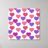 Yoga-Poses Yoga seamless pattern 1 Leinwanddruck (Vorderseite)