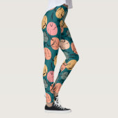 Yoga-Poses Yoga seamless pattern 23 Leggings (Rechts)