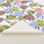 Yoga-Poses Yoga seamless pattern 25 Sherpadecke (3/4)