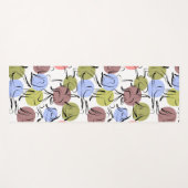 Yoga-Poses Yoga seamless pattern 25 Yogamatte (Vorderseite (Horizontal))