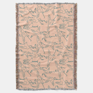 Yoga-Poses Yoga seamless pattern 29 Decke