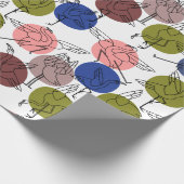 Yoga-Poses Yoga seamless pattern 34 Geschenkpapier (Ecke)