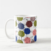 Yoga-Poses Yoga seamless pattern 34 Kaffeetasse (Links)