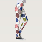 Yoga-Poses Yoga seamless pattern 34 Leggings (Rechts)