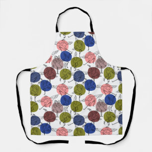 Yoga-Poses Yoga seamless pattern 34 Schürze