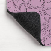 Yoga-Poses Yoga seamless pattern 36 Mousepad (Ecke)