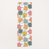 Yoga-Poses Yoga seamless pattern 37 Yogamatte (Vorderseite)