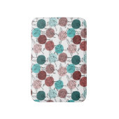 Yoga-Poses Yoga seamless pattern 41 Badematte (Vorderseite Vertikal)