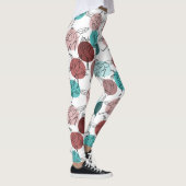 Yoga-Poses Yoga seamless pattern 41 Leggings (Rechts)