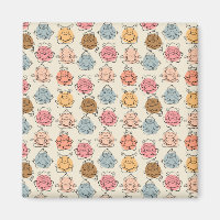 Yoga-Poses Yoga seamless pattern 42
