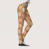 Yoga-Poses Yoga seamless pattern 43 Leggings (Rechts)
