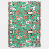 Yoga-Poses Yoga seamless pattern 53 Decke (Vorderseite Vertikal)