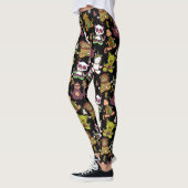 Yoga-Poses Yoga seamless pattern 57 Leggings (Links)