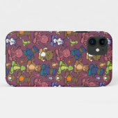 Yoga-Poses Yoga seamless pattern 64 Case-Mate iPhone Hülle (Rückseite (Horizontal))