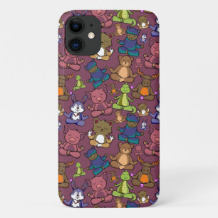 Yoga-Poses Yoga seamless pattern 64 Case-Mate iPhone Hülle