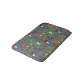 Yoga-Poses Yoga seamless pattern 65 Badematte (Schrägansicht)