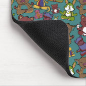 Yoga-Poses Yoga seamless pattern 65 Mousepad (Ecke)
