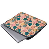 Yoga-Poses Yoga seamless pattern 6 Laptopschutzhülle (Vorne Knopf)