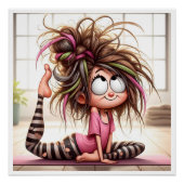 YOGA POSTER (Vorderseite)