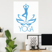 Yoga Poster (Heimbüro)